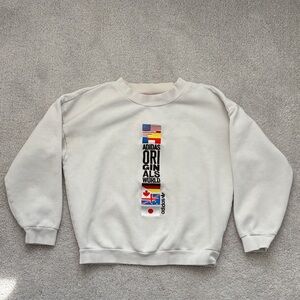 Adidas Originals Men's White Sweater